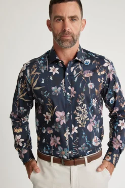 Barkers Classic Fit Shirts|Classic Fit Shirts^Apothecary Business Shirt NAVY