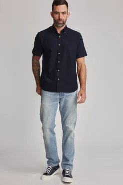 Barkers Tailored Fit Shirts|Tailored Fit Shirts^Archer Oxford Shirt DARK NAVY