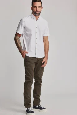 Barkers Tailored Fit Shirts|Tailored Fit Shirts^Archer Oxford Shirt WHITE
