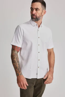 Barkers Tailored Fit Shirts|Tailored Fit Shirts^Archer Oxford Shirt WHITE