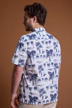 Barkers Casual Shirts|Casual Shirts^Atlanta Print Cuban Shirt