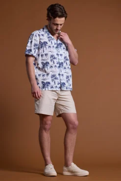 Barkers Casual Shirts|Casual Shirts^Atlanta Print Cuban Shirt