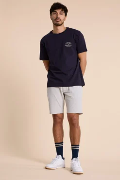 Barkers Graphic & Stripes^Axel Print Tee INK