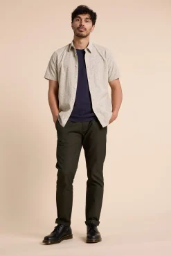 Barkers Casual Shirts|Casual Shirts^Ballenton Print Shirt NATURAL
