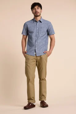 Barkers Casual Shirts|Casual Shirts^Ballenton Print Shirt NAVY