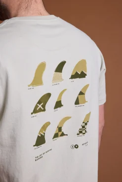 Barkers Graphic & Stripes^Board Riders Print Tee