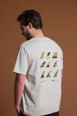 Barkers Graphic & Stripes^Board Riders Print Tee