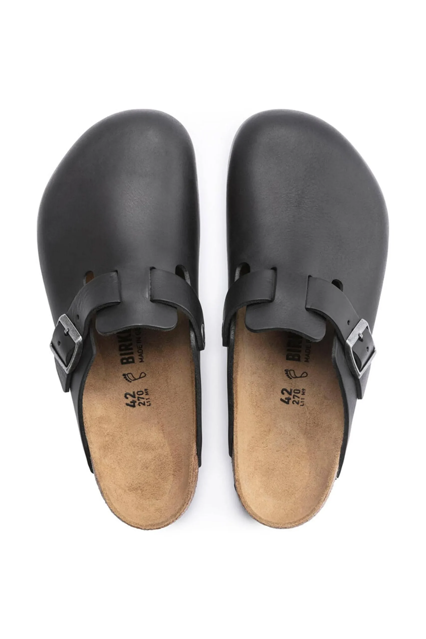 Barkers Casual Shoes^Birkenstock Boston Vintage Wood BLACK