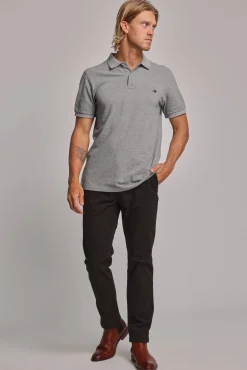 Barkers Straight Fit Pants|Tapered & Slim Fit Pants^Carnaby Chino BLACK