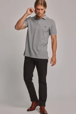 Barkers Straight Fit Pants|Tapered & Slim Fit Pants^Carnaby Chino BLACK