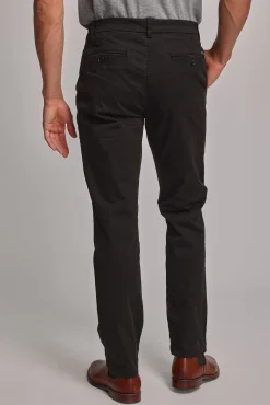 Barkers Straight Fit Pants|Tapered & Slim Fit Pants^Carnaby Chino BLACK