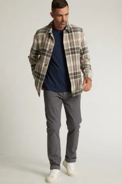 Barkers Straight Fit Pants|Tapered & Slim Fit Pants^Carnaby Chino GUNMETAL