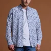 Barkers Long Sleeve|Long Sleeve Shirts^Chisel Print Shirt