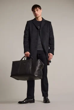 Barkers Leather Goods|Bags & Luggage^Costello Leather Weekender Bag BLACK