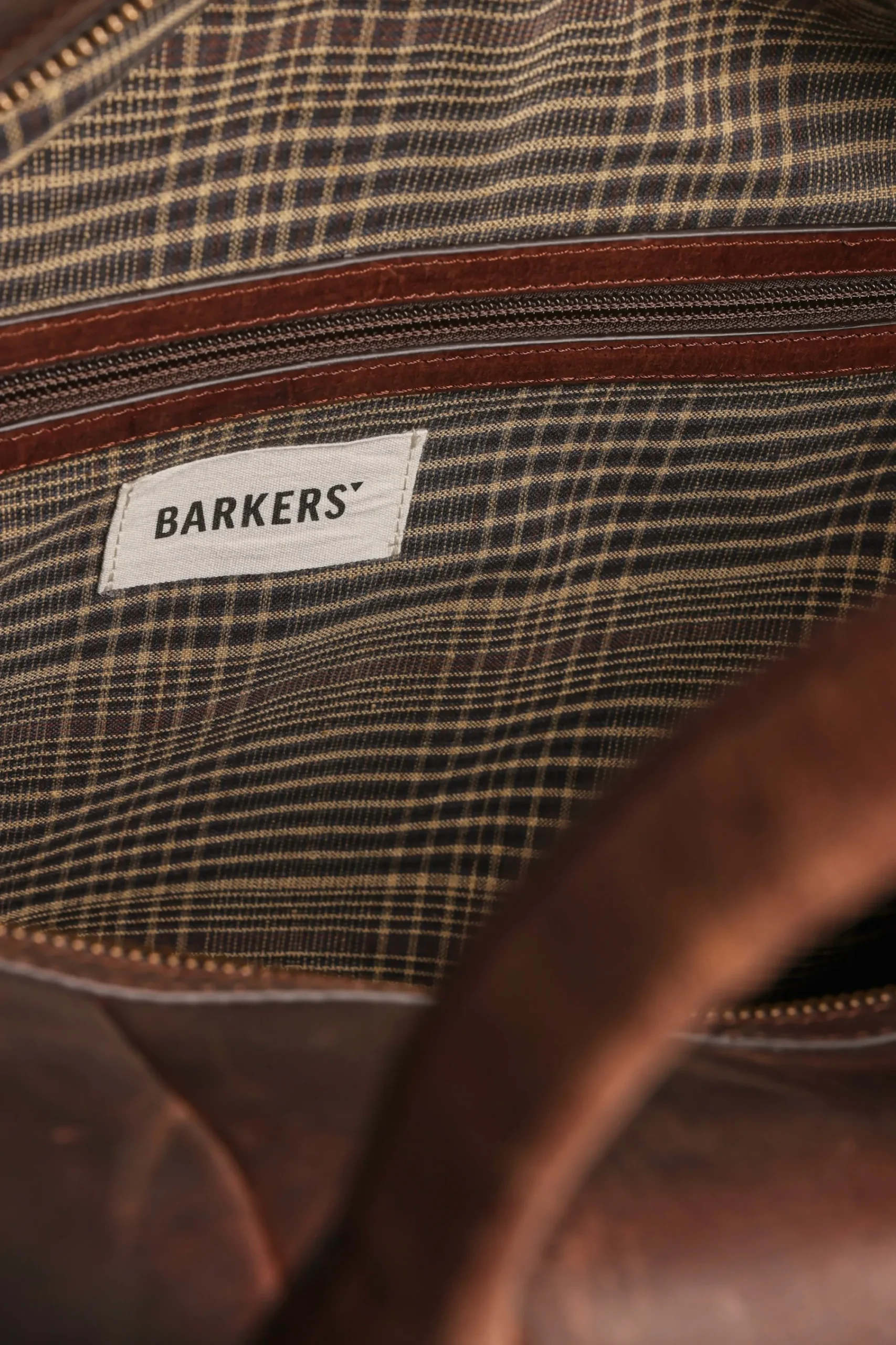 Barkers Leather Goods|Bags & Luggage^Costello Leather Weekender Bag WALNUT BROWN