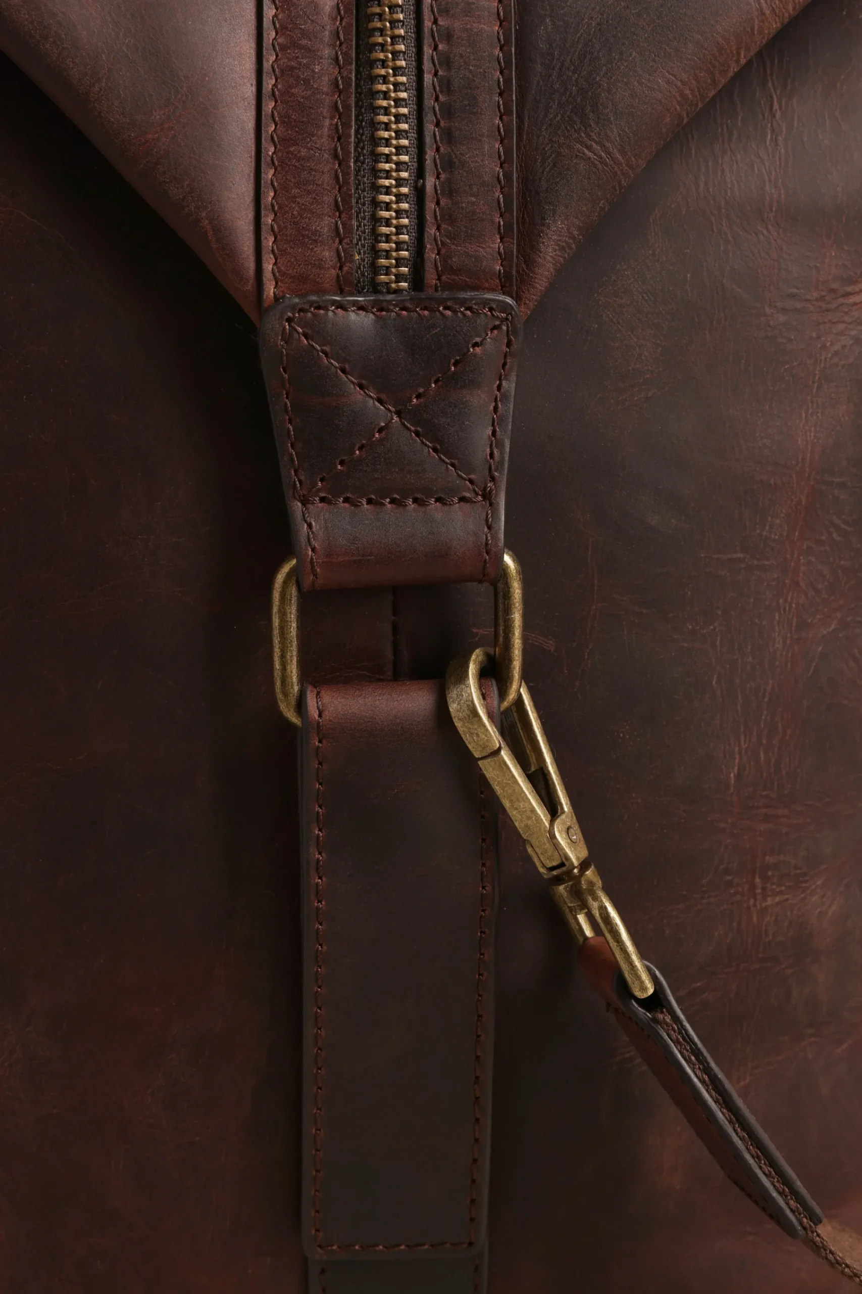 Barkers Leather Goods|Bags & Luggage^Costello Leather Weekender Bag WALNUT BROWN
