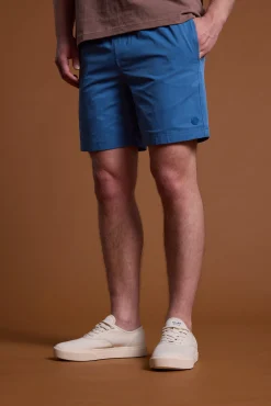 Barkers Shorts^Davis Weekend Short BLUE