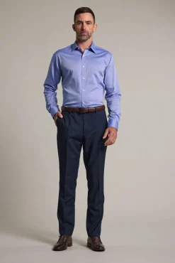 Barkers Eco Easy Care Shirts|Classic Fit Shirts^Diamond Jaquard Bus Shirt