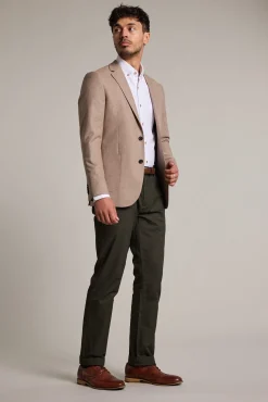 Barkers Straight Fit Pants|Chinos^Dundas Chino DARK KHAKI
