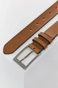 Barkers Leather Goods|Belts^Frances Leather Belt TAN