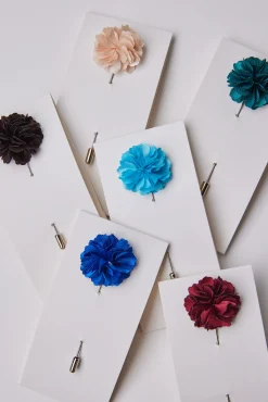 Barkers Other Accessories|Suiting Accessories^Fraser Flower Lapel Pin BRONZE