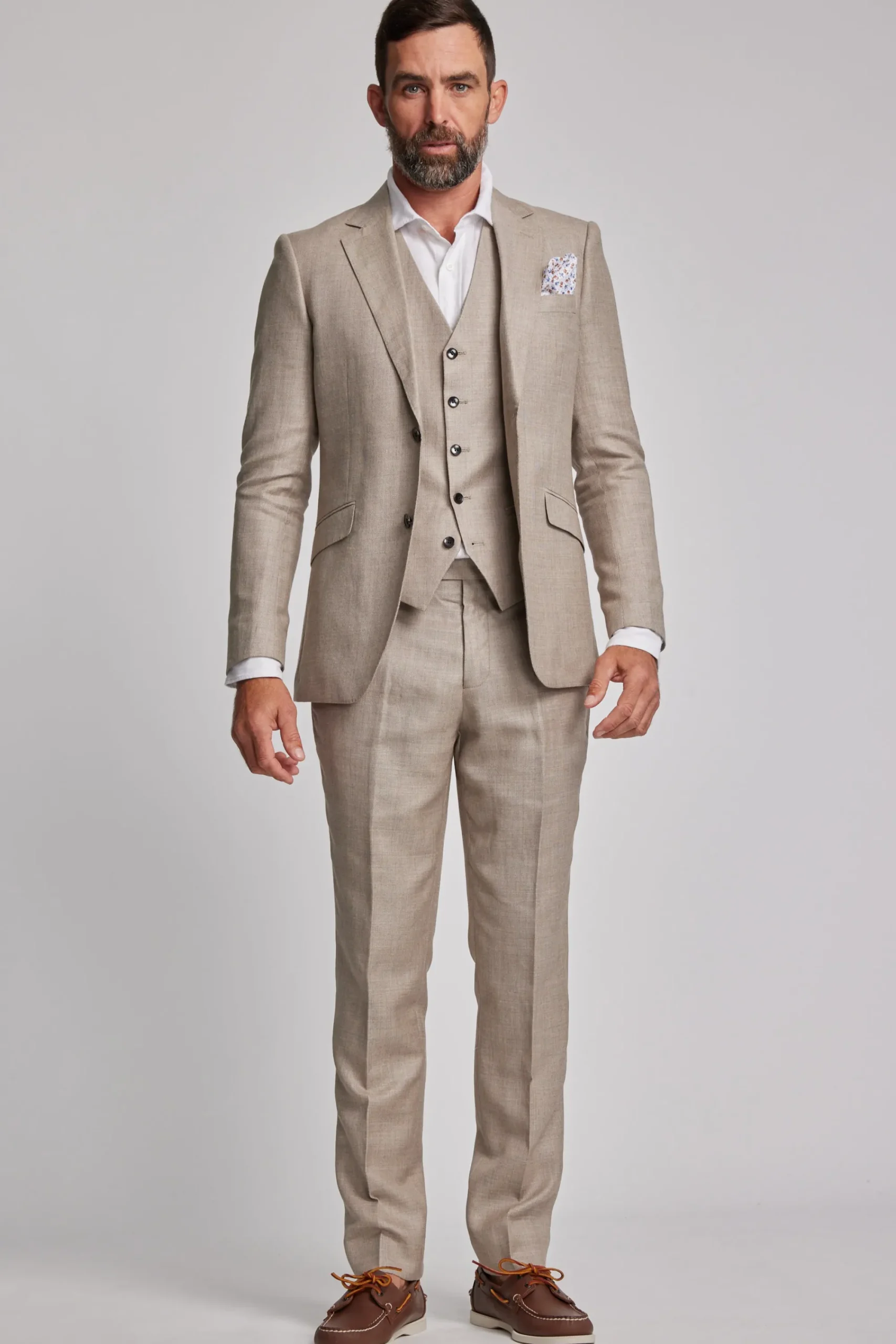 Barkers Suit Jackets|Suit Jackets^Grantley Linen Suit Jacket