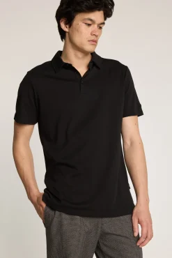 Barkers Polos|Polo Shirts^Guildford Mercerised Polo Shirt BLACK