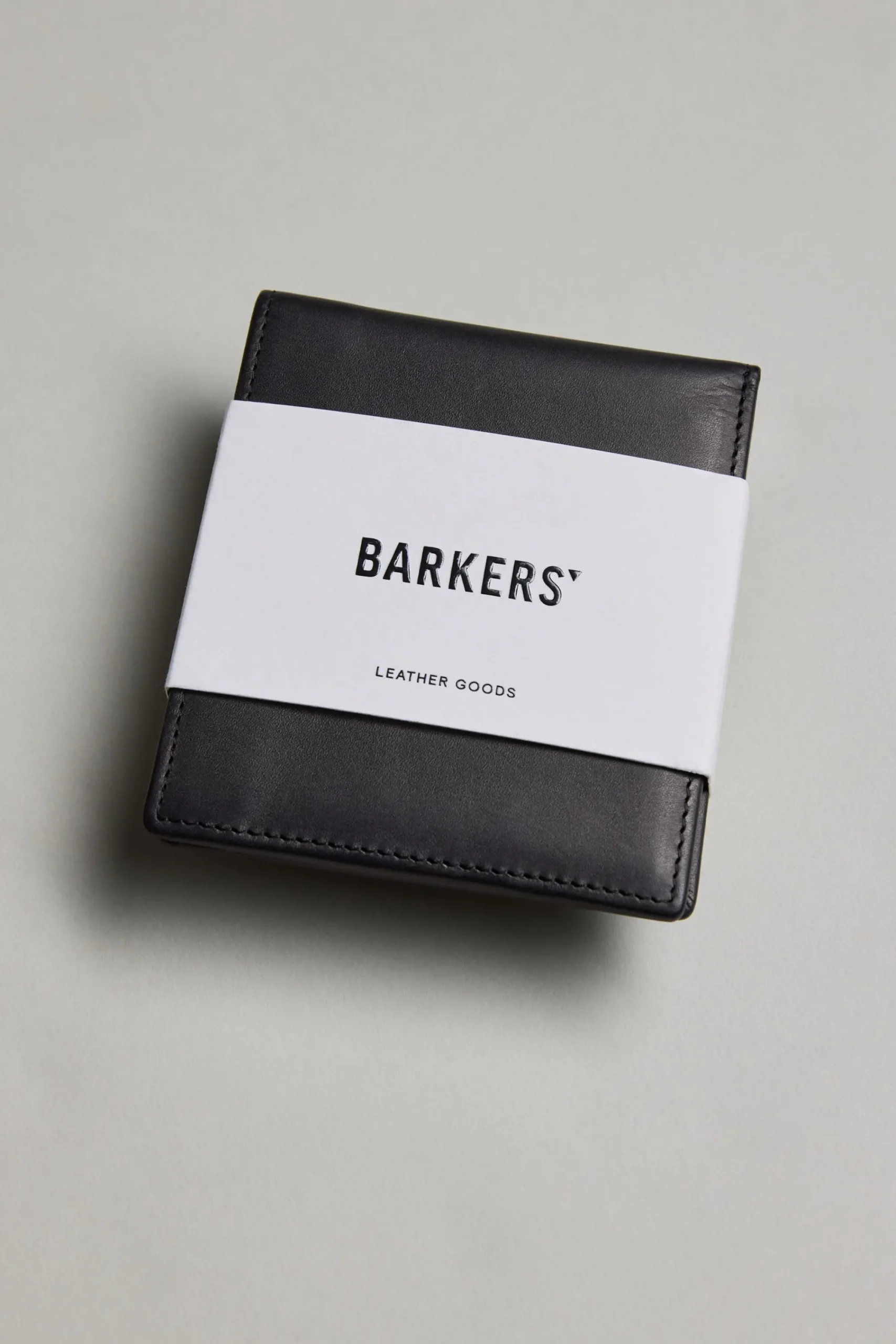 Barkers Leather Goods|Wallets^Harris Leather Fold Wallet BLACK