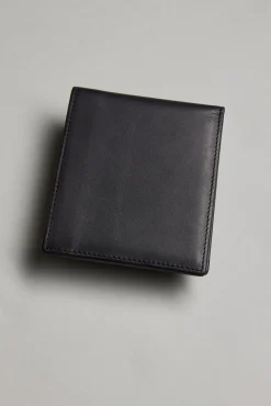 Barkers Leather Goods|Wallets^Harris Leather Fold Wallet BLACK