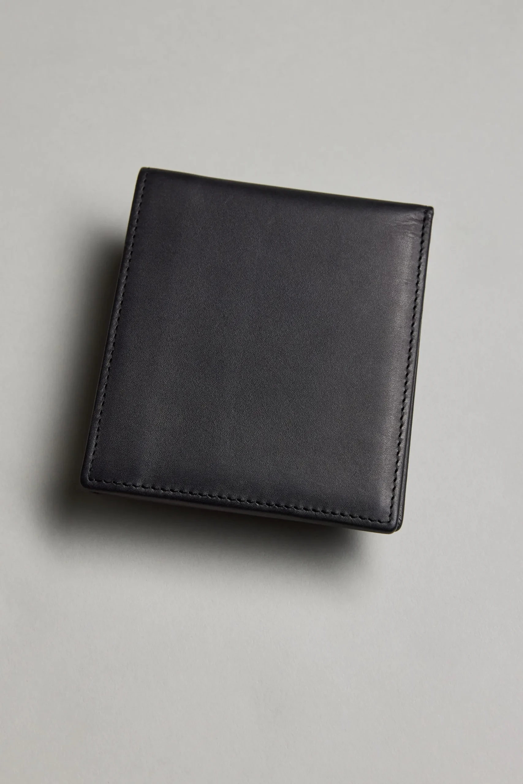 Barkers Leather Goods|Wallets^Harris Leather Fold Wallet BLACK