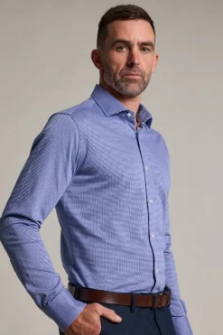 Barkers Eco Easy Care Shirts|Tailored Fit Shirts^Harrop Knit Business Shirt