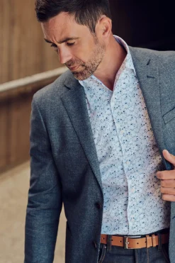 Barkers Tailored Fit Shirts|Tailored Fit Shirts^Haven Print Shirt