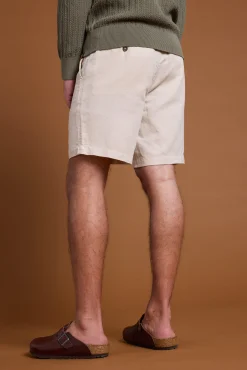Barkers Shorts^Jasper Linen Weekend Short NATURAL