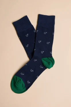 Barkers Socks|Socks^Jones Paper Plane Sock