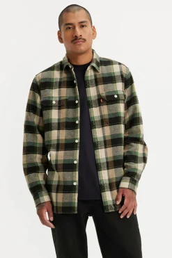 Barkers Casual Shirts|Casual Shirts^Levi's Jackson Worker Check Shirt GREY CHECK