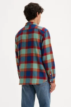 Barkers Casual Shirts|Casual Shirts^Levi's Jackson Worker Check Shirt NAVY CHECK