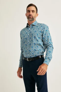 Barkers Tailored Fit Shirts|Tailored Fit Shirts^Liberty Emma And Georgina Print Shirt