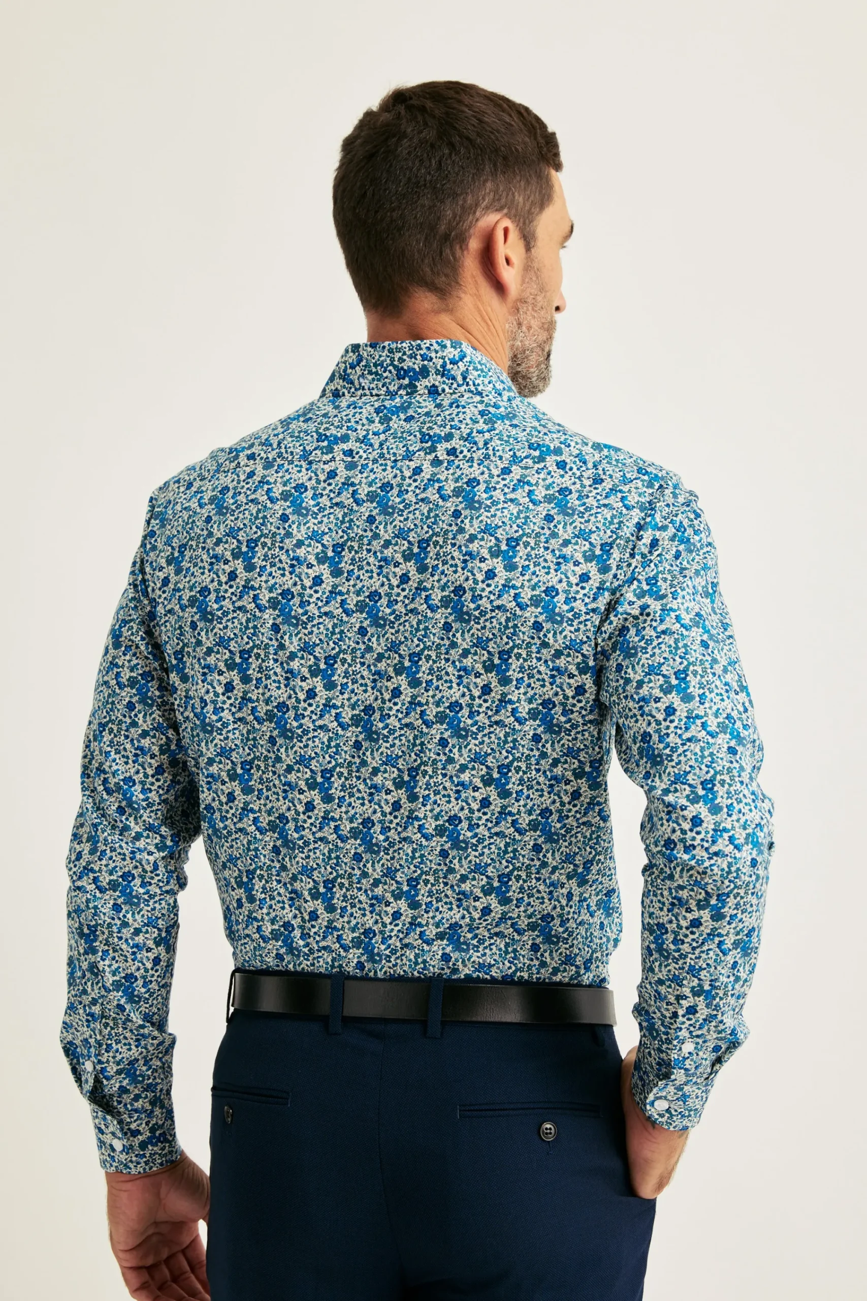 Barkers Tailored Fit Shirts|Tailored Fit Shirts^Liberty Emma And Georgina Print Shirt