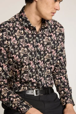 Barkers Tailored Fit Shirts|Tailored Fit Shirts^Liberty Honeysuckle Dance Print Shirt