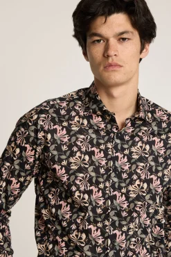 Barkers Tailored Fit Shirts|Tailored Fit Shirts^Liberty Honeysuckle Dance Print Shirt