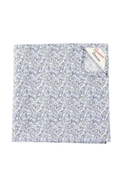 Barkers Pocket Squares|Suiting Accessories^Liberty Petal Frill Pocket Square