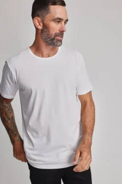 Barkers Essential Tees^Linton Supima Tee WHITE