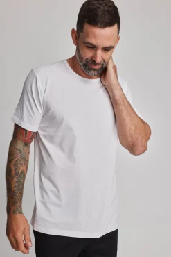 Barkers Essential Tees^Linton Supima Tee WHITE