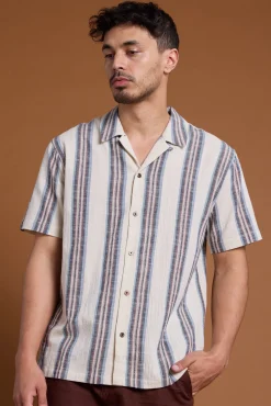 Barkers Casual Shirts|Casual Shirts^Lipton Stripe Cuban Shirt