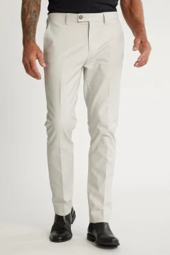 Barkers Tapered & Slim Fit Pants|Dress Pants^Lyndon Cotton Pants BONE