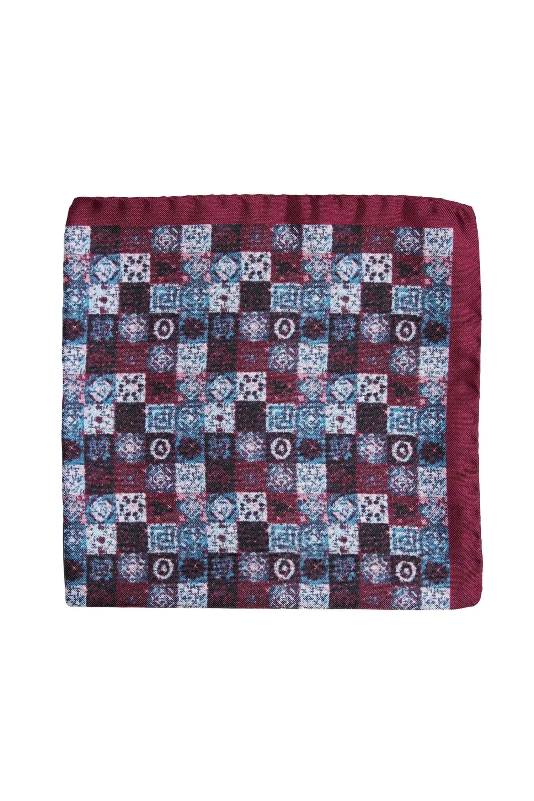 Barkers Pocket Squares|Suiting Accessories^Macie Geo Pocket Square