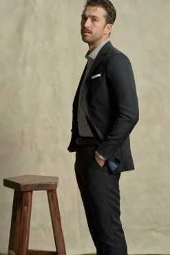 Barkers Blazers|Men'S Blazers^Maclay Twill Blazer NAVY