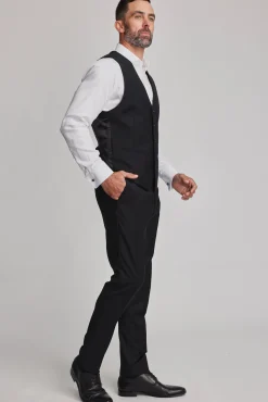 Barkers Waistcoats|Waistcoats^Mayfair ZQ Waistcoat BLACK