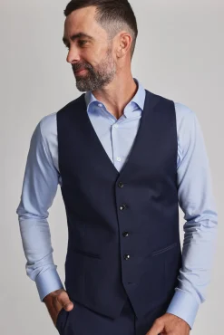 Barkers Waistcoats|Waistcoats^Mayfair ZQ Waistcoat NAVY