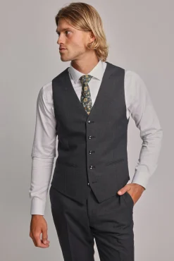 Barkers Waistcoats|Waistcoats^Mayfair ZQ Waistcoat CHARCOAL